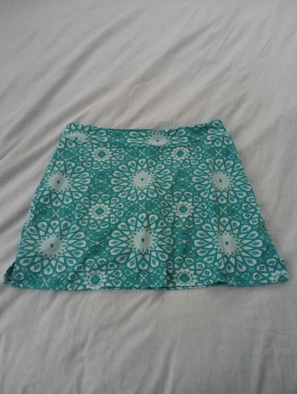 Tranquility by Colorado Clothing Teal Athletic Skort M